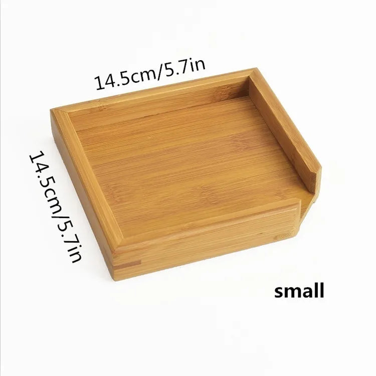 Rectangular Bamboo Puer Tea Saucer Tea Tray