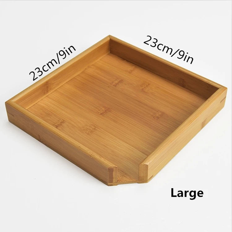 Rectangular Bamboo Puer Tea Saucer Tea Tray