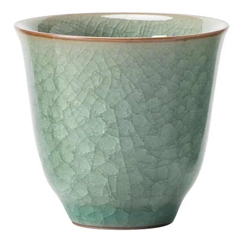 Ru Kiln Ice Flower Master Single Tea Cup