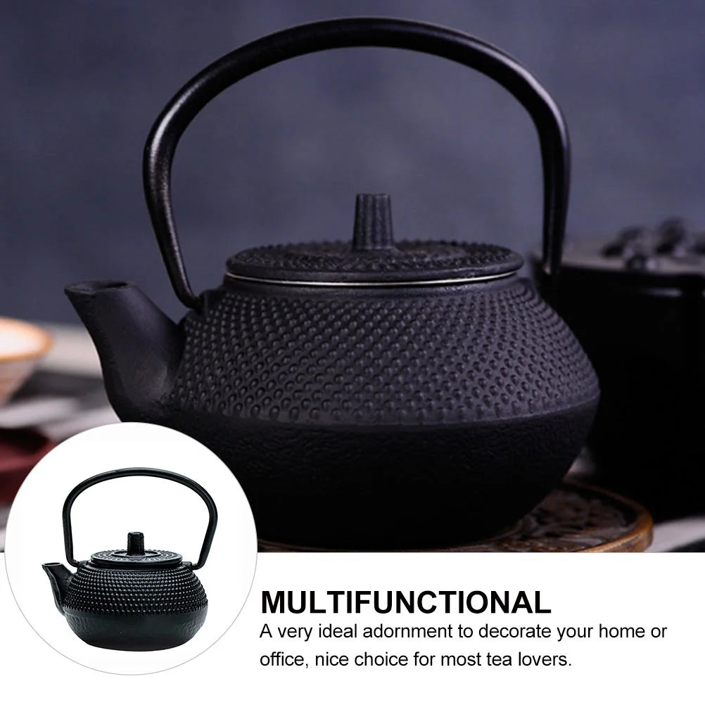 Japanese Retro Classic Cast Iron Metal Heat-resisted Teapot Kettle