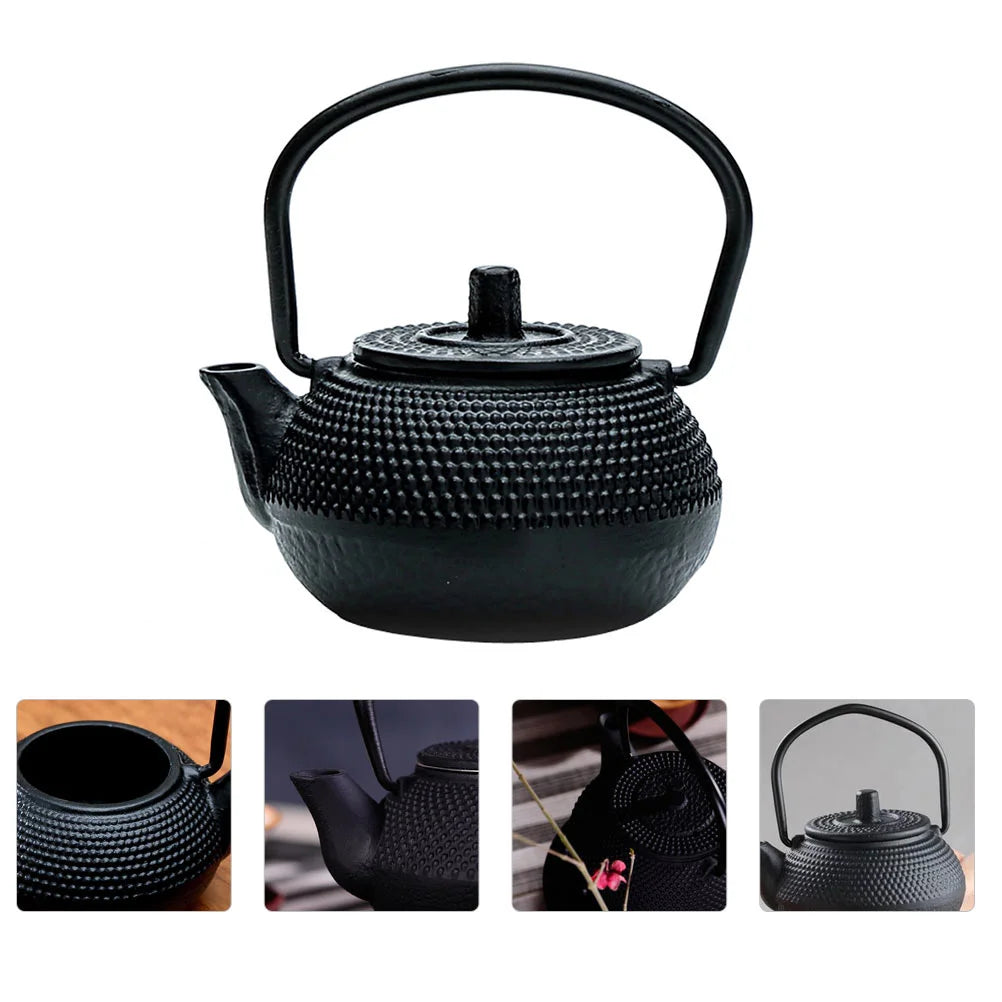 Japanese Retro Classic Cast Iron Metal Heat-resisted Teapot Kettle