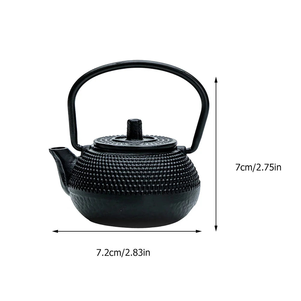 Japanese Retro Classic Cast Iron Metal Heat-resisted Teapot Kettle